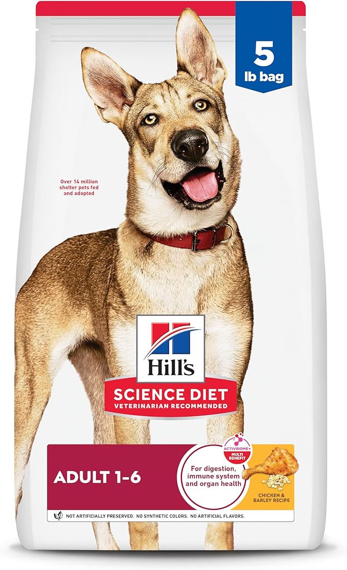 Hill's Science Diet Adult Dry Dog Food — Chicken & Barley